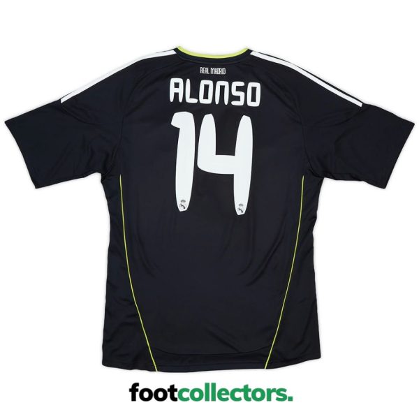 Maillot Real Madrid Away 2010-2011 Alonso