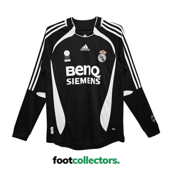Maillot Real Madrid Away Manches Longues 2006-2007