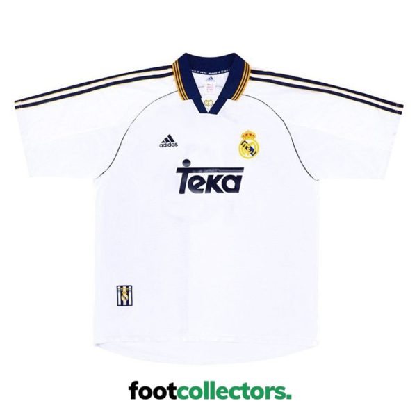 Maillot Real Madrid Domicile 1999-2000 Raul
