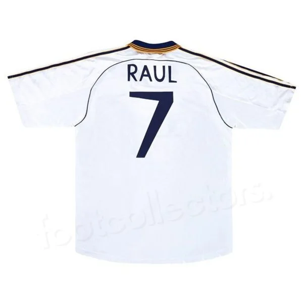 Maillot Real Madrid Domicile 1999-2000 Raul