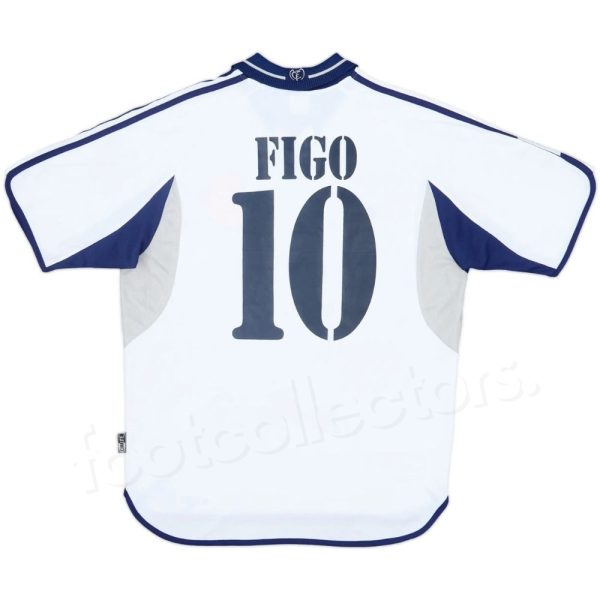 Maillot Real Madrid Domicile 2000-2001 Figo