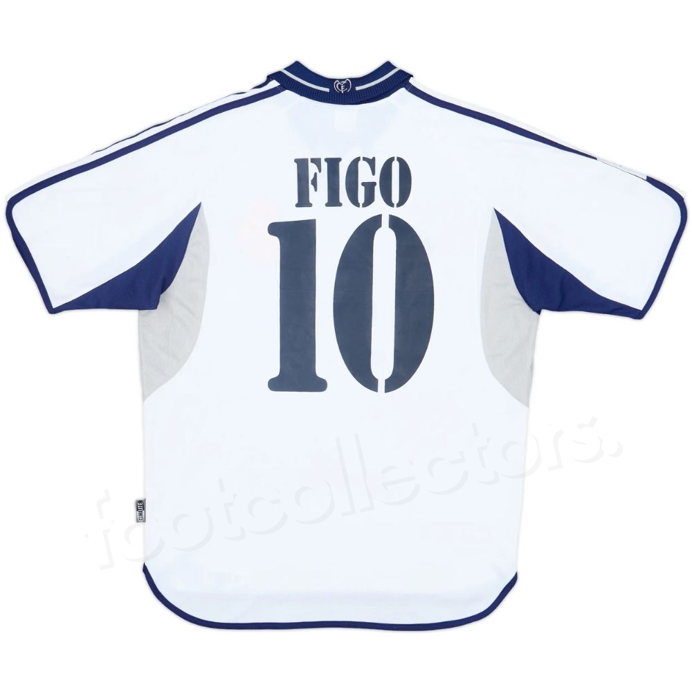Maillot Real Madrid Domicile 2000-2001 Figo