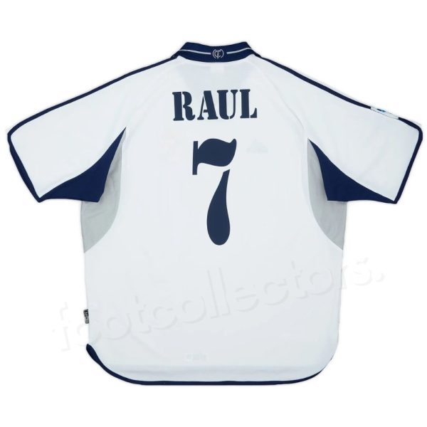Maillot Real Madrid Domicile 2000-2001 Raul