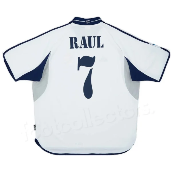 Maillot Real Madrid Domicile 2000-2001 Raul