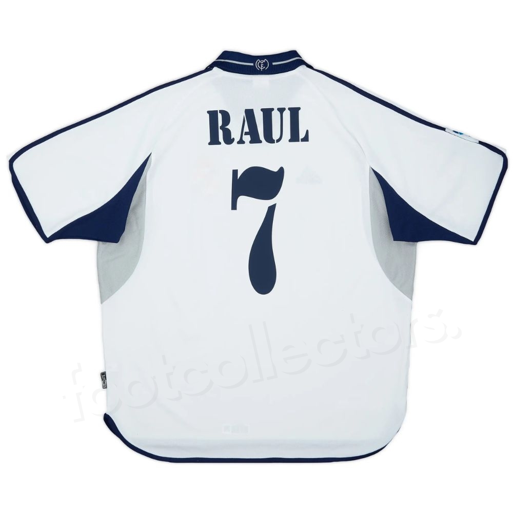 Maillot Real Madrid Domicile 2000-2001 Raul