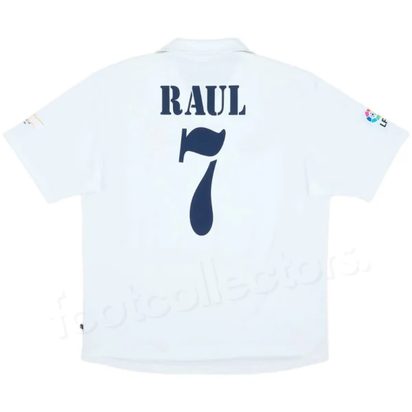 Maillot Real Madrid Domicile 2001-2002 Raul
