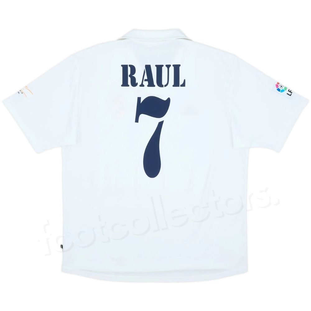Maillot Real Madrid Domicile 2000-2001 Raul