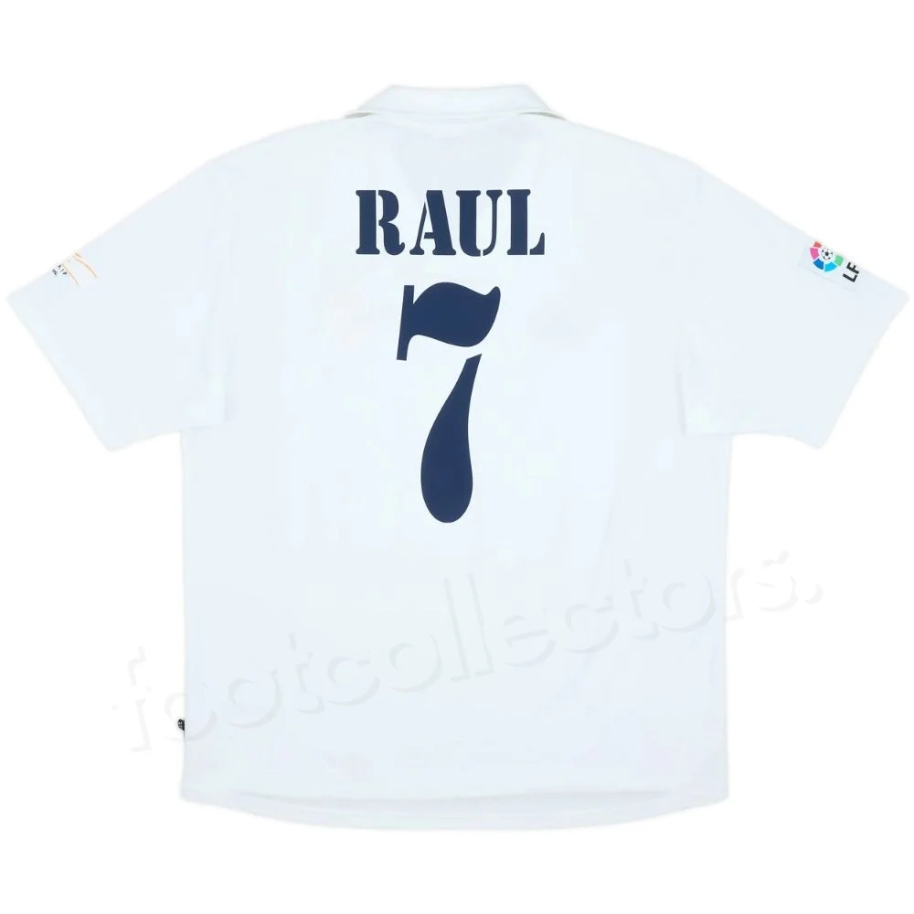 Maillot Real Madrid Domicile 2000-2001 Raul