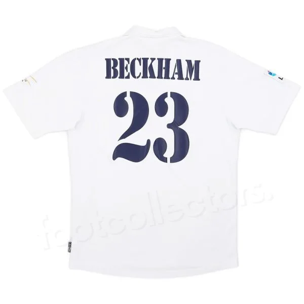 Maillot Real Madrid Domicile 2002-2003 Backham