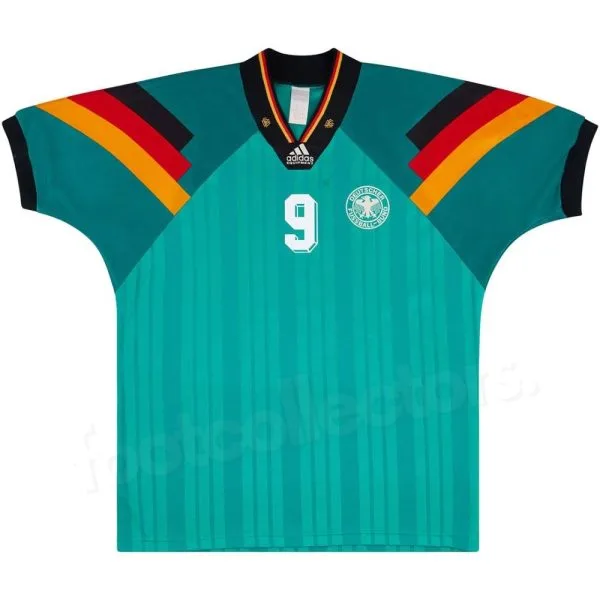 Maillot Allemagne Exterieur 1992 Voller