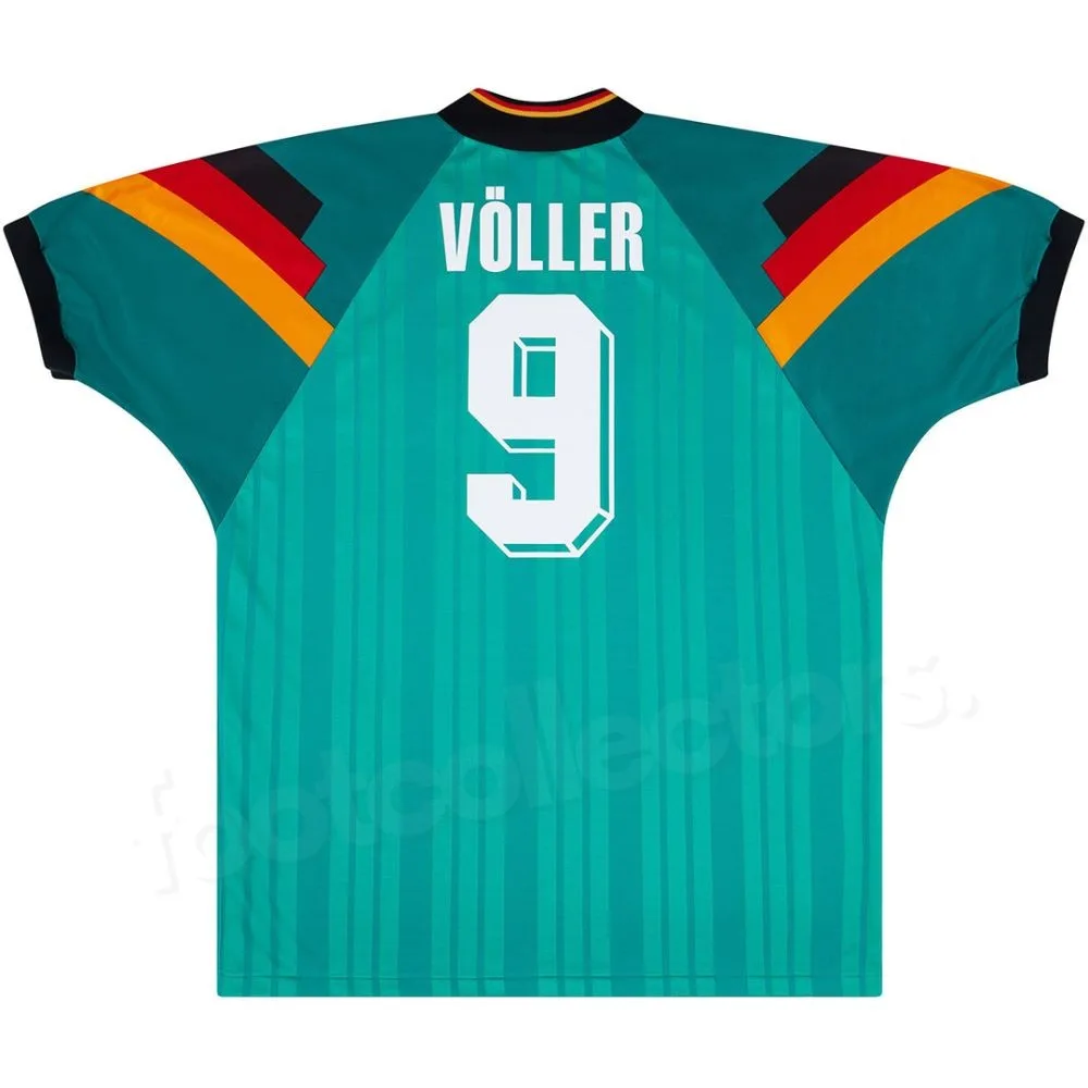 Maillot Retro Vintage Allemagne Away 1992 Voller