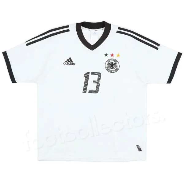 Maillot Allemagne Exterieur 2002-2004 Ballack