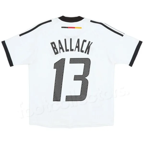 Maillot Allemagne Exterieur 2002-2004 Ballack