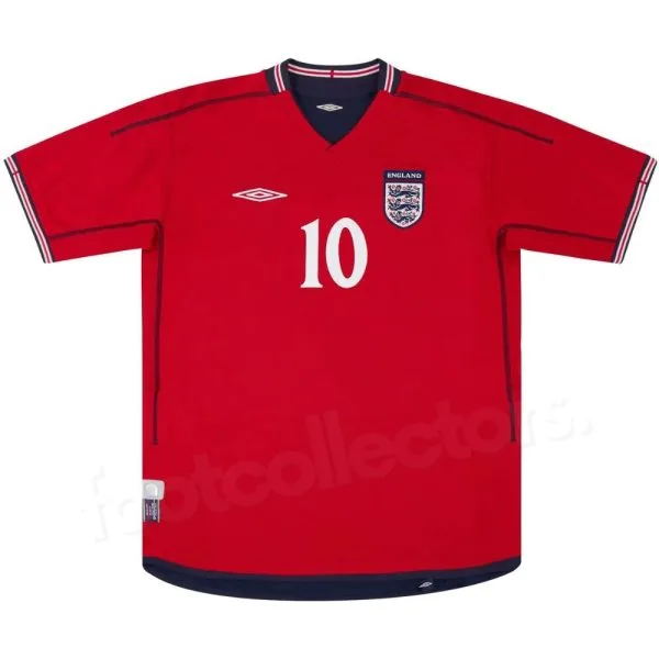 Maillot Angleterre Exterieur 2002-2004 Owen