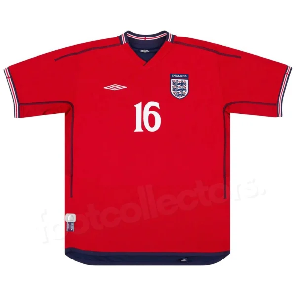 Maillot Angleterre Exterieur 2002-2004 Southgate