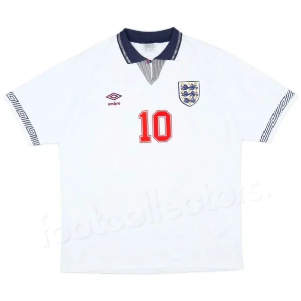 England Home Shirt 1990-1992 Lineker