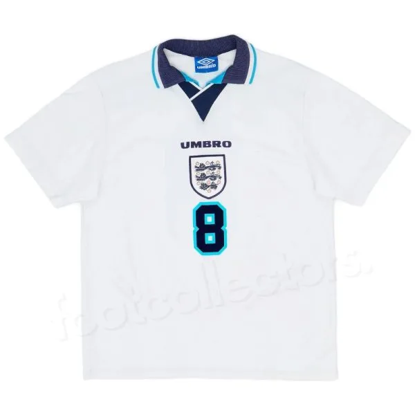 Maillot Angleterre Domicile 1995-1997 Gascoigne