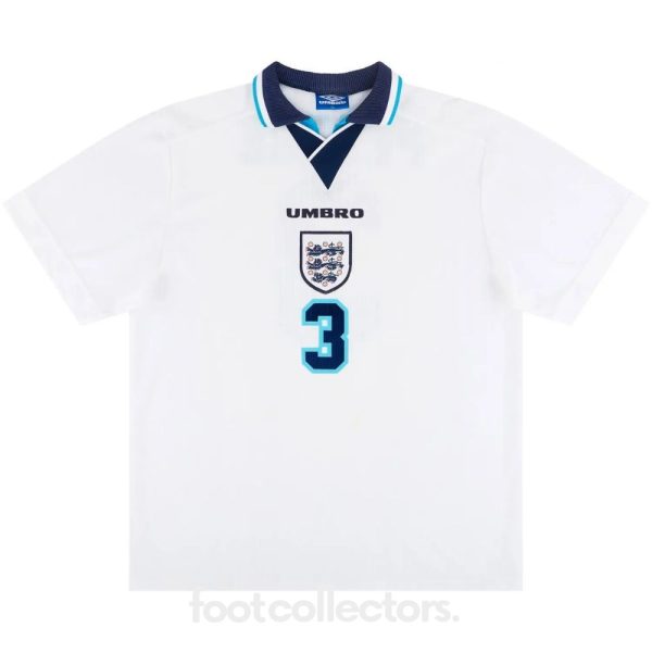 Maillot Retro Vintage Angleterre Domicile 1995 1997 Pearce