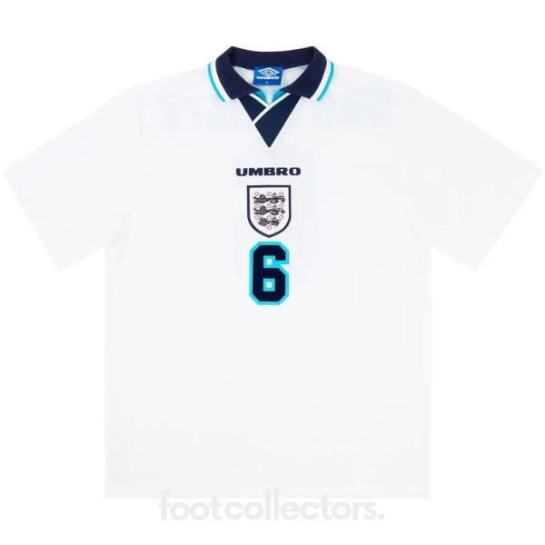 Maillot Retro Vintage Angleterre Domicile 1995 1997 Southgate