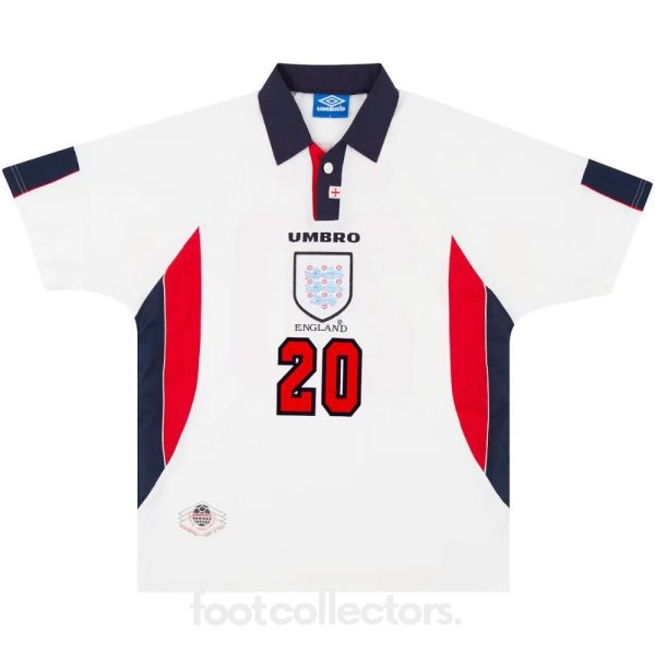 Maillot Retro Vintage Angleterre Domicile 1997 1999 Owen