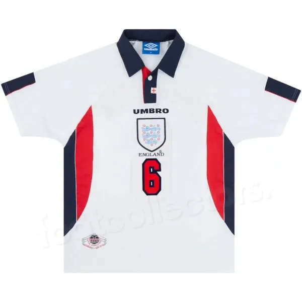 Maillot Retro Vintage Angleterre Domicile 1997 1999 Southgate