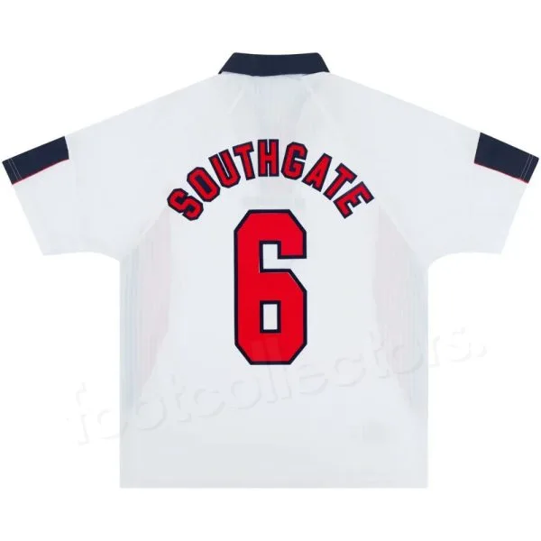 Maillot Retro Vintage Angleterre Domicile 1997 1999 Southgate