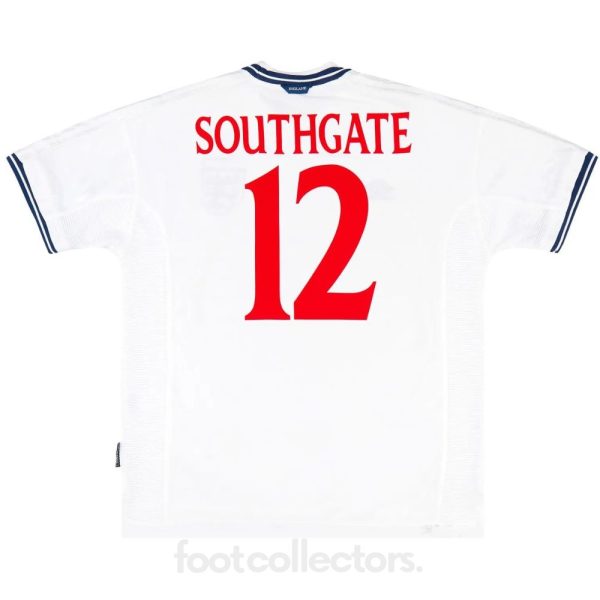 Maillot Retro Vintage Angleterre Domicile 1999 2001 Southgate