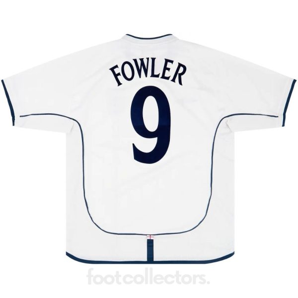 Maillot Retro Vintage Angleterre Domicile 2001 2003 Fowler