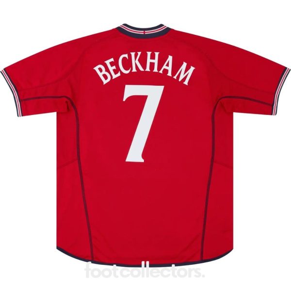 Maillot Retro Vintage Angleterre Domicile 2002 2004 Beckham