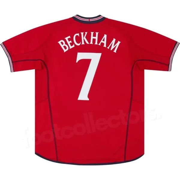 Maillot Angleterre Exterieur 2002-2004 Beckham