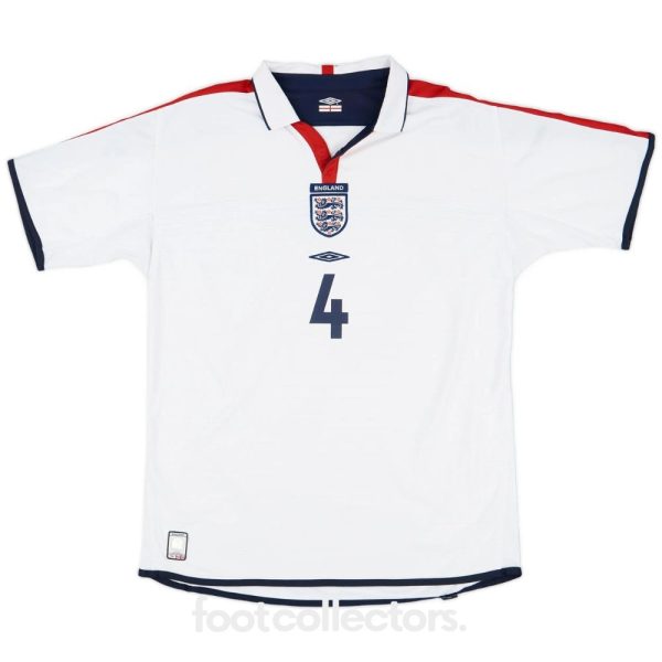 Maillot Retro Vintage Angleterre Domicile 2003 2005 Gerrard