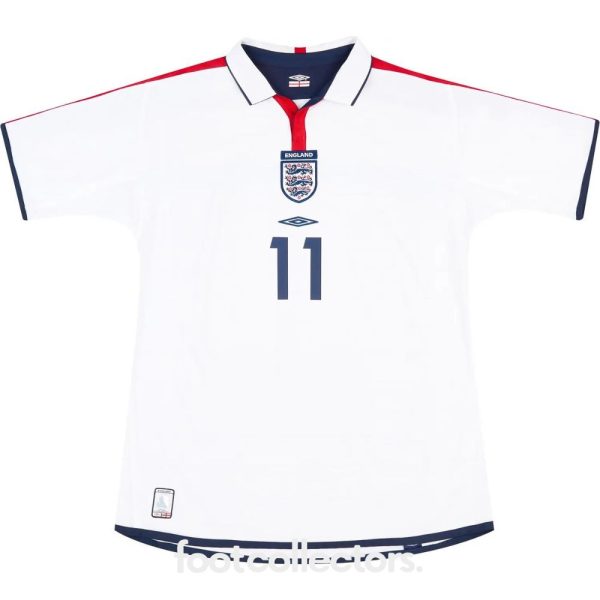 Maillot Retro Vintage Angleterre Domicile 2003 2005 Lampard