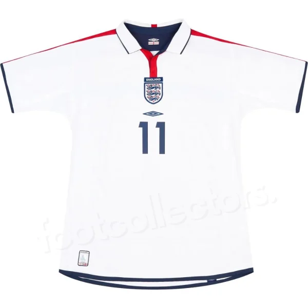 Maillot Retro Vintage Angleterre Domicile 2003 2005 Lampard