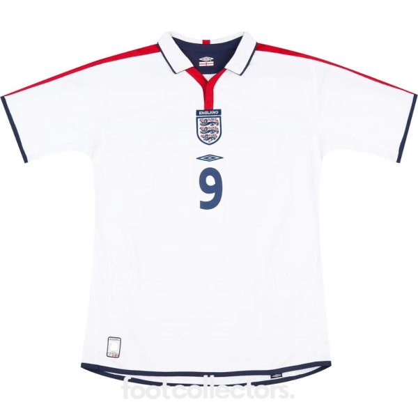 Maillot Retro Vintage Angleterre Domicile 2003 2005 Rooney