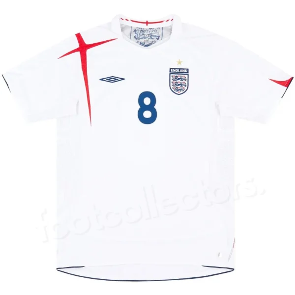 Maillot Retro Vintage Angleterre Domicile 2005 2007 Lampard