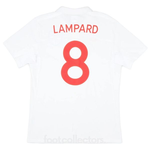 Maillot Retro Vintage Angleterre Domicile 2009 2010 Lampard