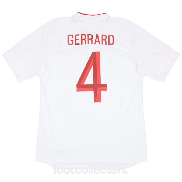 Maillot Retro Vintage Angleterre Domicile 2012 2013 Gerrard