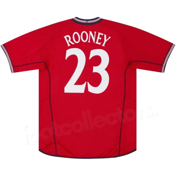 Maillot Angleterre Exterieur 2002-2004 Rooney