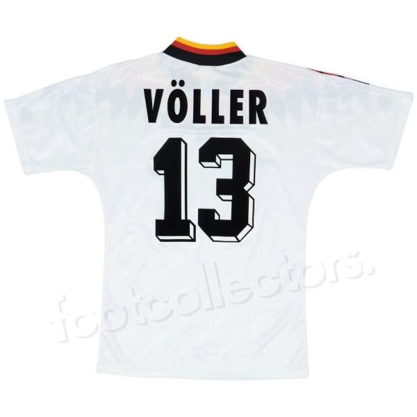 Maillot Retro Vintage Allemagne Domicile 1994 1996 Voller