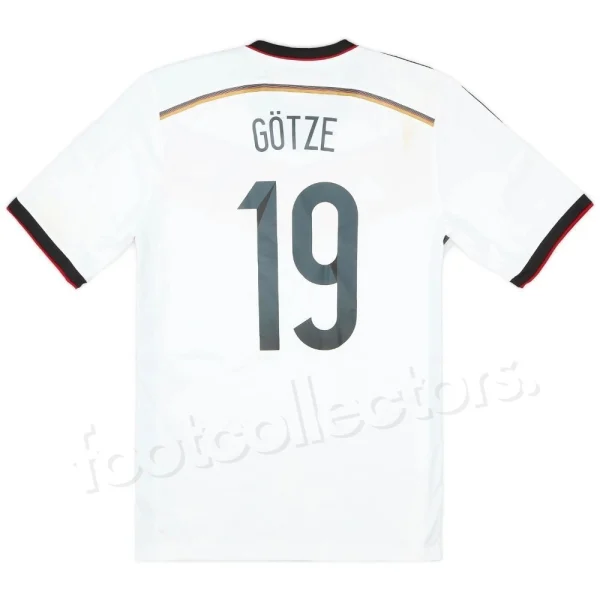 Maillot Allemagne Domicile 2014-2015 Gotze
