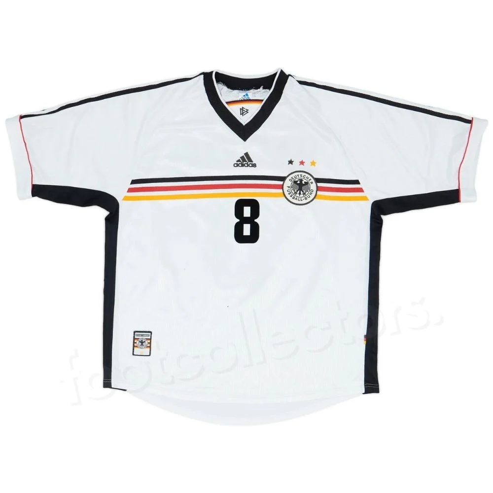 Retro-Vintage Deutschland Heimtrikot 1998-2000 Matthäus-2