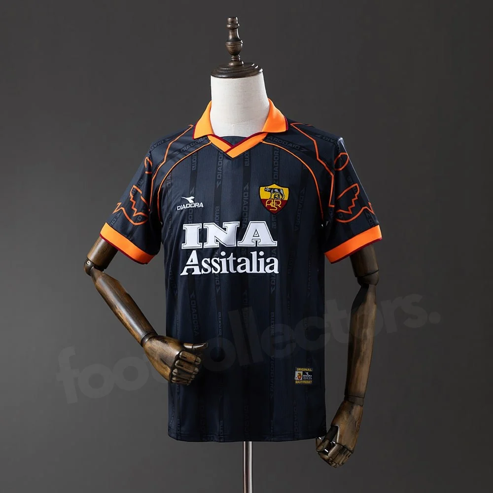 1999 - 00 diadora Roma away 3rd ユニフォーム Foot Collectors | AS Roma Third Jersey 1999-2000