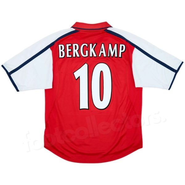 Maillot Arsenal Domicile 2000-2002 Bergkamp