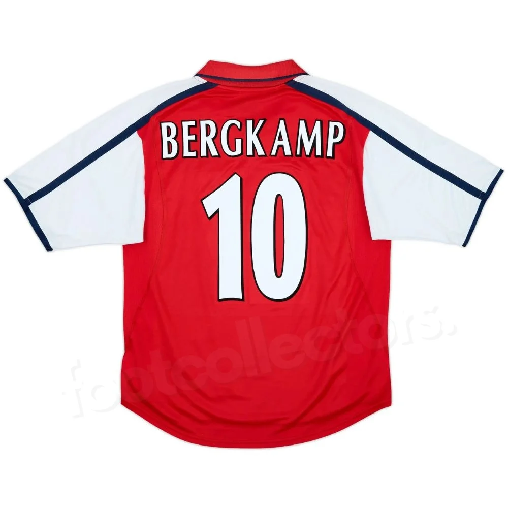 Arsenal Home Jersey 2000 2002 Bergkamp