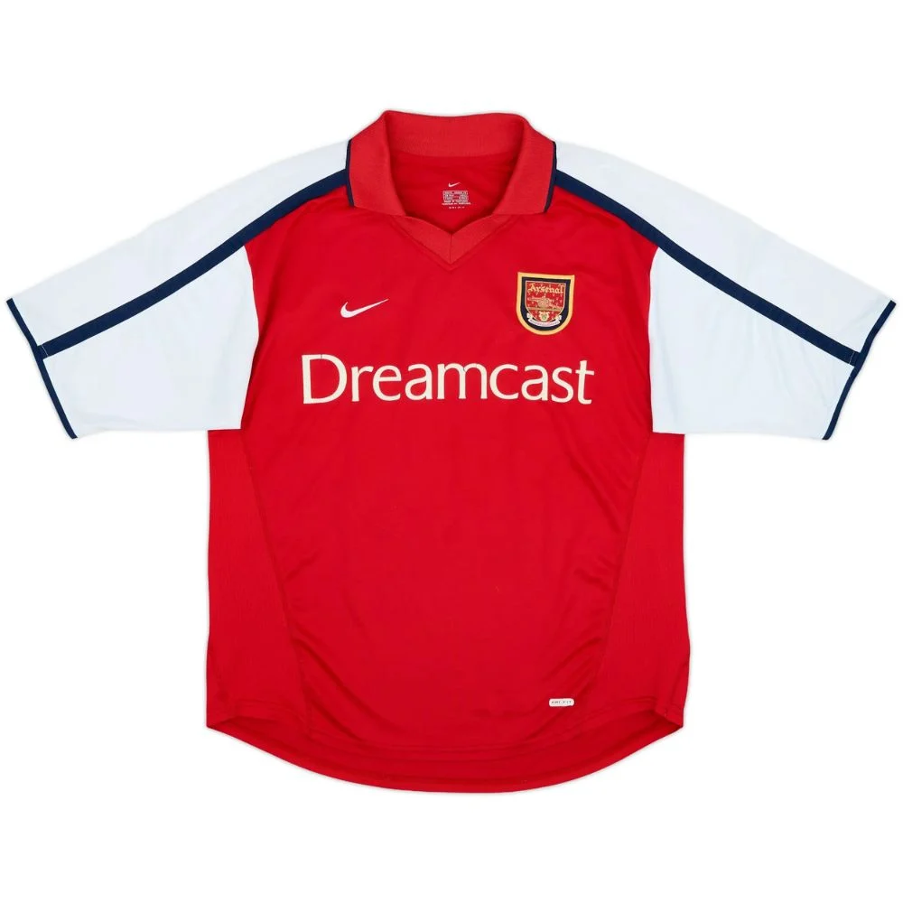 Arsenal Home Jersey 2000 2002 Bergkamp