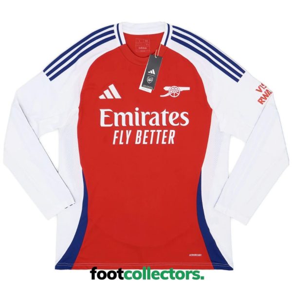 Maillot Arsenal Domicile 2024 2025 Rice Manches Longues
