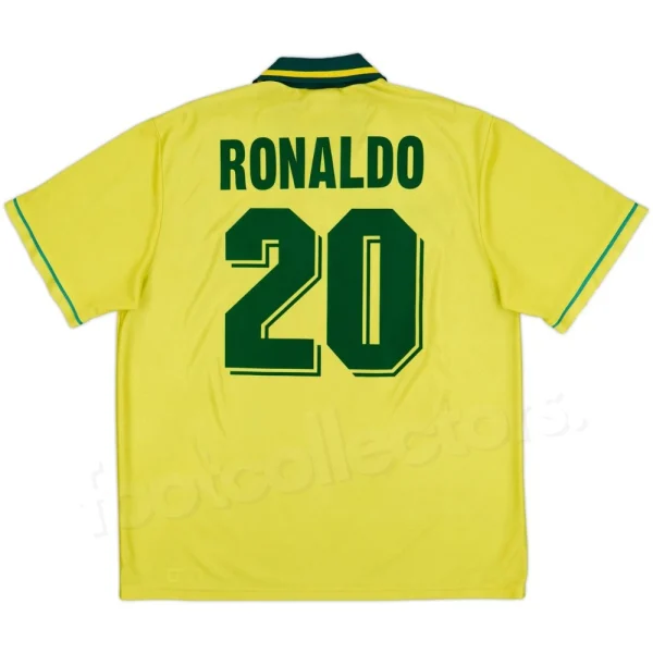 Camiseta local de Brasil 1994 Ronaldo