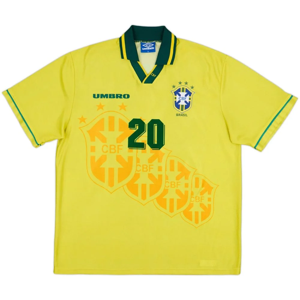 Maillot Bresil Domicile 1994 Ronaldo