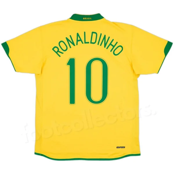 Maillot Bresil Domicile 2006-2008 Ronaldinho