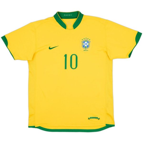 Maillot Bresil Domicile 2006-2008 Ronaldinho
